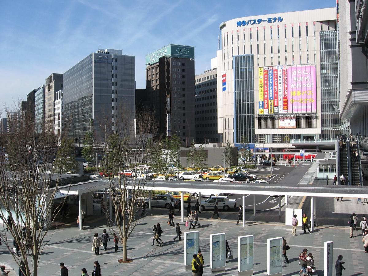 Hotel Wbf Grande Hakata Fukuoka  Eksteriør billede